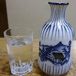 うなぎの末よし - お店のオリジナル焼酎をお湯割りの徳利でもらいました