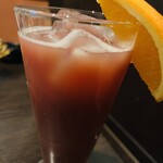 三陸旨いもん屋 つぼ八 - カシスオレンジ