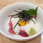 初かすみ酒房 - 山かけまぐろ 580円