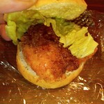 ジオカフェ ジオショップ - チキンカツバーガー