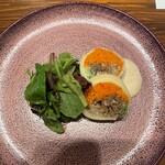 HASUO - 牛肉と人参のクレープ巻