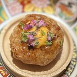 鳥焼き 小花 - つくね最中（自家製マヨネーズ）