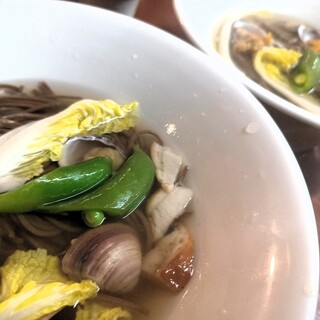 蕎麦とワインと イベリスside_2