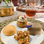 Ayatana - 干し柿の饅頭・ガヤッサー・バナナスティッキーライス