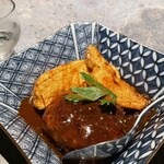 煮込みや しるし - デミ煮込みハンバーグ