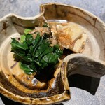 煮込みや しるし - ほうれん草のおひたし