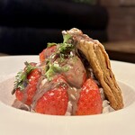 ONE on ONE - チョコレートソースかけたあと