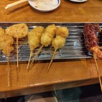 海鮮うまいもんや浜海道 - 串カツ色々