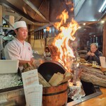 海鮮うまいもんや浜海道 多度津本店 - 藁焼き