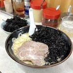 寺田家 - 岩海苔ラーメン1000円・岩海苔追加150円