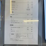 エヌ コーヒーアンドベイク - メニュー