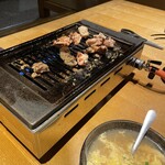 焼肉うしのね - 牛骨玉子スープ❤︎