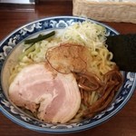 麺屋 たち花 - 一押しのつけ麺を避けて、和えそばにしてみた。
            マヨネーズぬきにするとジャンクさは減るが、美味いな！