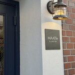 MAATle - お店の看板