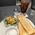 珈琲館 - 料理写真:トーストにサラダと茹で玉子