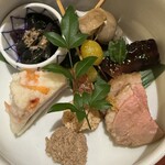主計町お料理 いち凛 - 八寸、かぶらずし