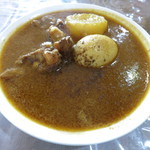 インド･パキスタン料理 ホット・スプーン - バクラパヤ（山羊の足とじゃがいもと卵のスープカレー・新シェフ作）