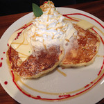 Nico - お連れのパンケーキセット（レアチーズ&キャラメル）