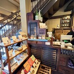 蕎麦の実 よしむら - ちょっと狭い　お帳場