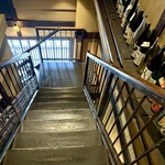 蕎麦の実 よしむら - 2階からの眺め　階段は急です