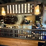 蕎麦の実 よしむら - 2階の厨房