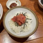 麺屋 真心 - 明太子ご飯