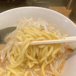 味噌麺処 田坂屋 - 麺リフトアップ