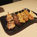 完全個室居酒屋 串や三ぞう - 串5本盛り