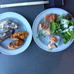 海鮮バイキングいろは - この後蒸し牡蠣は全部で10個頂きました