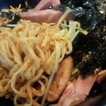 麺や 青雲志 - ｽﾀﾐﾅまぜそば@平打麺