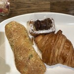 La BOULANGERIE d'a Cote - イートインにて。