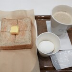 デリフランス - 料理写真:ブラントーストセット 570円