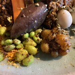 CURRY&NOBLE強い女 - 副菜③とうずらのピクルス