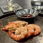 私房菜 吉田 - 酔っ払い海老