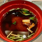 鮨ひのき - 赤だし