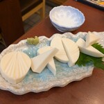 地蔵そば 大橋屋 - 「板わさ」