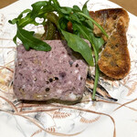 レフ アオキ - 鹿、猪、熊のパテ