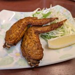 地蔵そば 大橋屋 - 「手羽先」