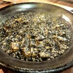 上六ワイン - 【 アオリイカのイカスミパエリア 】