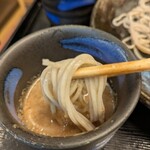 地蔵そば 大橋屋 - ごまだれで