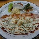 洋食屋 ルーアン - 海老のカツレツ（1050円）2014年11月