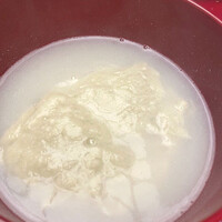 そば会席 立会川 吉田家 - そばがき