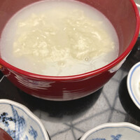 そば会席 立会川 吉田家 - そばがき