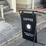 LEPO COFFEE STAND - お店の看板