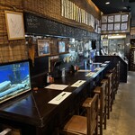 浜名湖食彩 わらしべ - カウンター