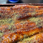 うなせん - 山椒をかけて