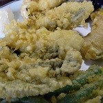 あみ富 - 穴子天アップですｗ