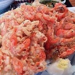 あみ富 - 小海老のかき揚げ天アップですｗ