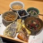 銀座 静香庵 - 色とりどりのおかずたち