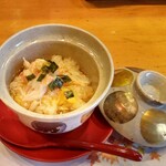 和食庵さら - 蟹肉の飯蒸し
